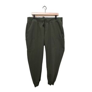 Mandala High Waisted Scrub Joggers In Olive Sz XL